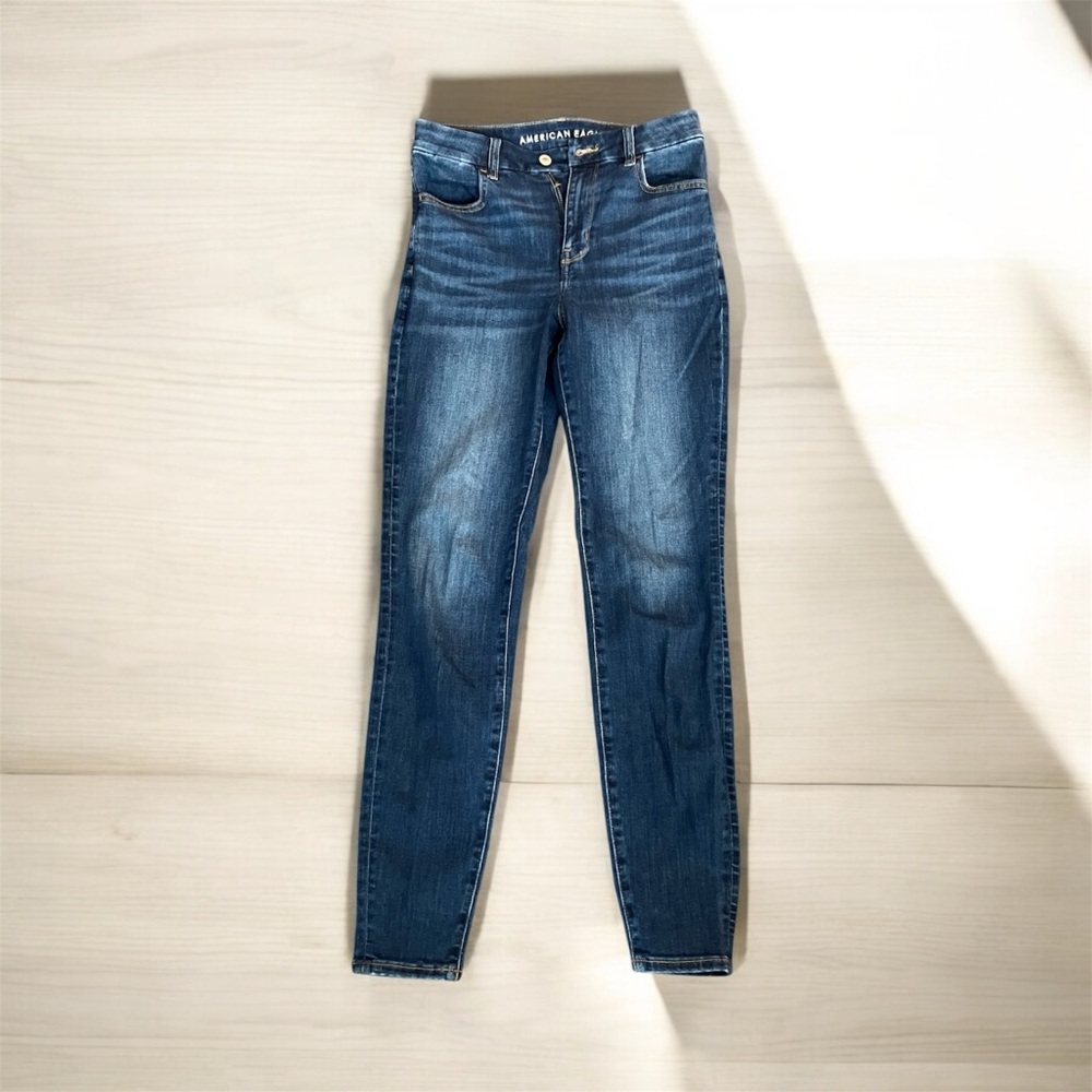 American Eagle Outfitters Women's Curvy Hi-Rise Jegging Size 6 Long Stretch